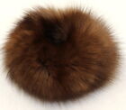 Fur Hair Bands Zobel Bracelet Fur Cuff Sable Sobol Hair Jewelry Toffee