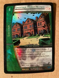 VS System Professor Xavier's Mansion FOIL Marvel Origins MOR-035 Rare - Picture 1 of 1