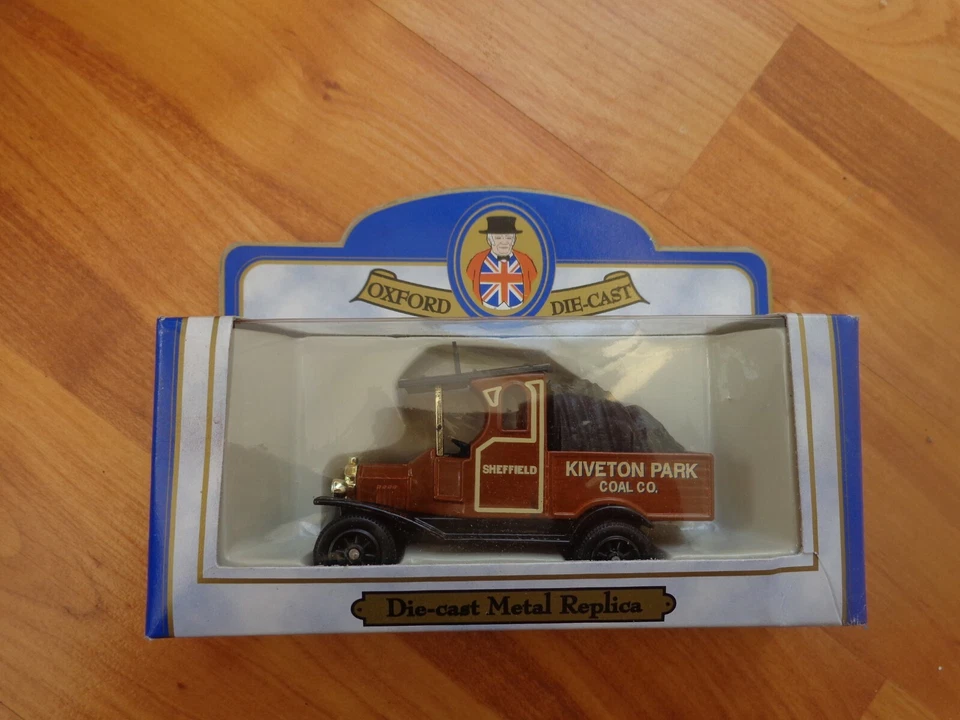 OXFORD DIECAST SPECIAL EDITION KIVETON PARK COAL SHEFFIELD MODEL T FORD - Image 1 of 1