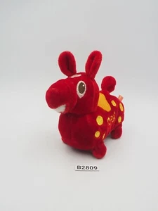 Rody Horse B2809 Red 2007 Plush Stuffed 4" Toy Doll Japan - Picture 1 of 9