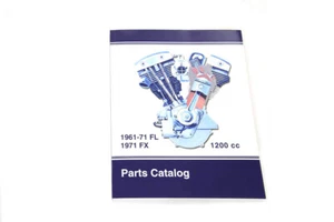 Spare Parts Catalog Book for Harley Big Twin 1961-1971 FL FX Panhead Shovelhead - Picture 1 of 4