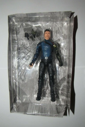 Marvel Legends figure Winter Soldier Bucky Barnes Disney Plus NO Falcon BAF Cover