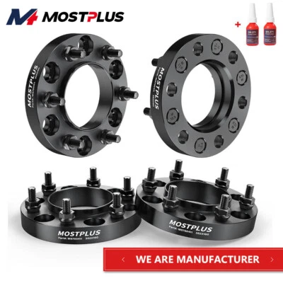 Set(4) 1" Wheel Spacers 6x5.5" For Chevy Colorado GMC Canyon Hummer Isuzu Lexus - Image 1 of 4