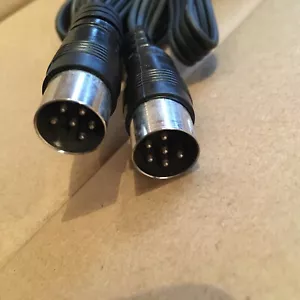 1,2 m 6 pin DIN - 6 pin piombo/cavo DIN, Acorn BBC Commodore Apple Dragon 64 - Foto 1 di 7