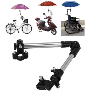Schirmhalter für Fahrrad Rollstuhl Kinderwagen Rollator Golf Angeln Sonnenschirm - Bild 1 von 12