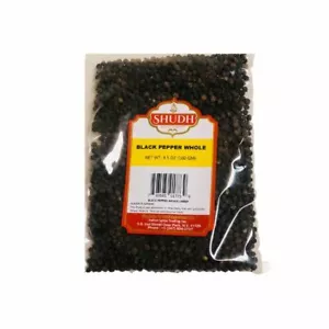 Shudh Black Pepper Whole Best Quality - 4 oz (100 g) - Picture 1 of 1