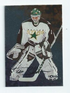 Roman Turek 1998-99 Be A Player Autograph Card #41