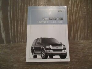 2011 Ford Expedition Factory Owners Owner's Manual