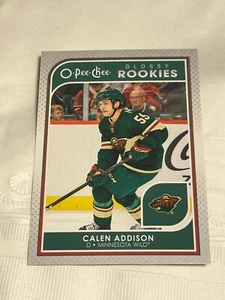2021-22 UD Series 2 Hockey O-Pee-Chee Glossy Rookies #R-17 Calen Addison - Picture 1 of 1