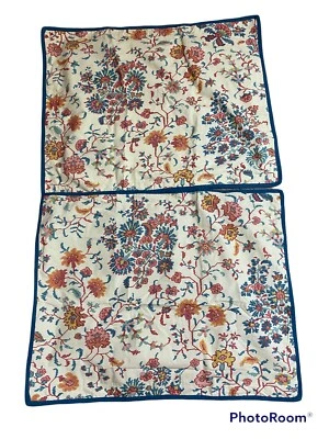 NOVO Conjunto de 2 Chaps Marrocos Fronhas de Travesseiro Padrão Floral - Imagem 1 de 3