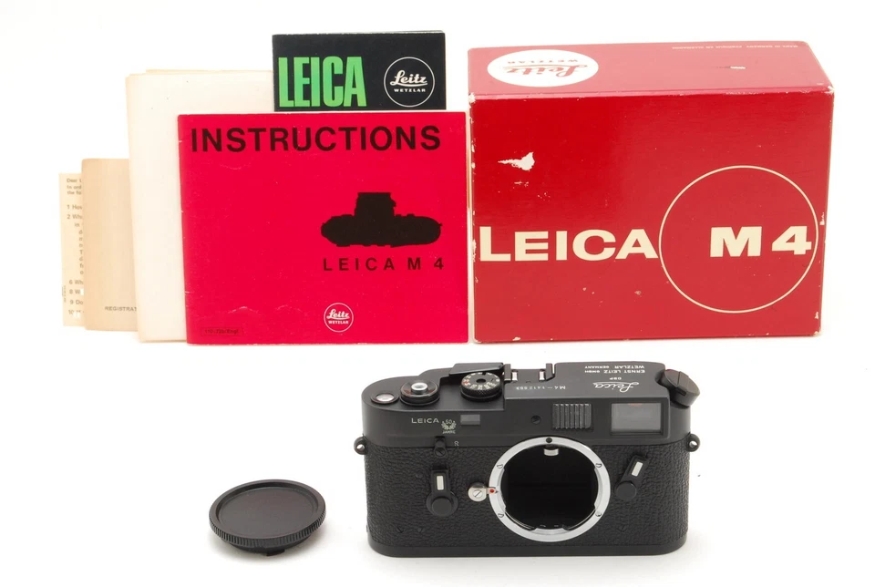 Cámara fotográfica rara [sin usar con caja] Leica M4 50 AÑOS 35mm JAPÓN #Black Friday Sale Foto 1 de 4