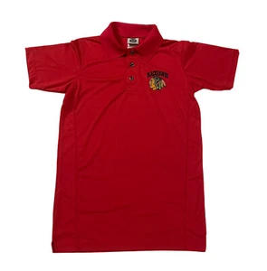 Camisa Polo Chicago Blackhawks Para Hombres Pequeña ALTA Roja con Logo NHL Hockey - Imagen 1 de 8