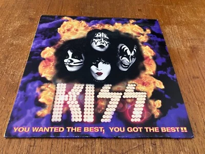 KISS You Wanted The Best, You Got The Best 2-LP Vinyl 1996 US 1st Press RARE - Image 1 of 4