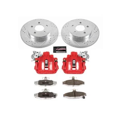 Kit de frenos de disco PowerStop - trasero - se adapta a Chevrolet Camaro 1993-1997, Pontiac Fireb Foto 1 de 4