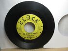 Old 45 RPM Record - Clock C 1033 - Lynn Taylor - Bells of St. Mary's / Sweet Lit