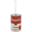Campbell's Tomato Soup Can Ornament Dimensions: 5.5" H x 4.4" W x 2.38" D