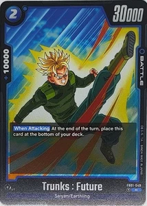 Dragon Ball Super Fusion Worlds Trunks : Future Foil Rare #FB01-049 R - Picture 1 of 2