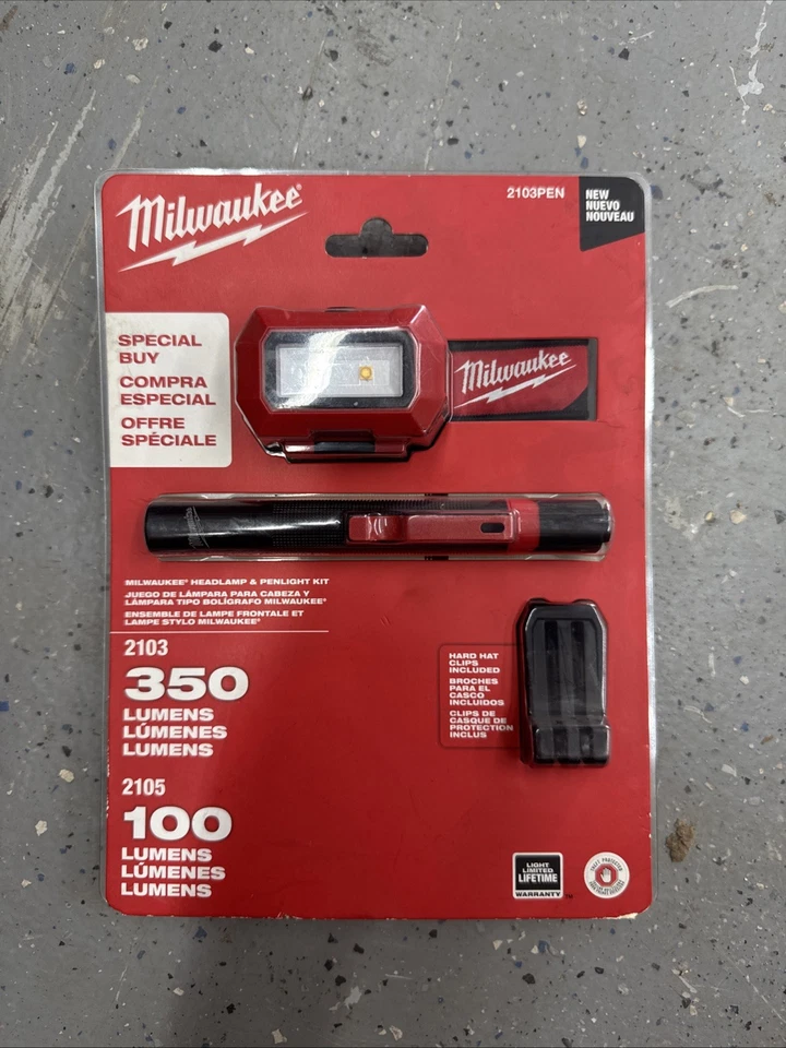 Kit de luces de cabeza y bolígrafo Milwaukee 2103PEN - Imagen 1 de 1