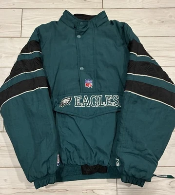 Vintage Starter Pullover Eagles Jacket Men’s size XL clean - Image 1 of 4