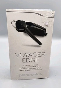 Plantronics Voyager Edge Bluetooth Wireless Headset + Charging Case- Black - Photo 1 sur 5