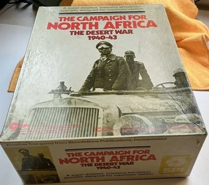 1978-The Campaign For North Africa, SPI, PUNCHED & VERIFIED - 100% 🔥👀 - Picture 1 of 13