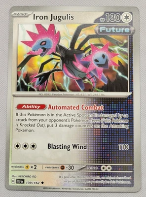 Iron Jugulis 139/162 Pokemon SV05: Temporal Forces Regular LP - Image 1 of 4