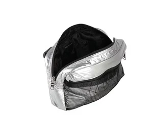 Armani Exchange  Mens Silver Backpack New RRP £130 - Picture 1 of 6