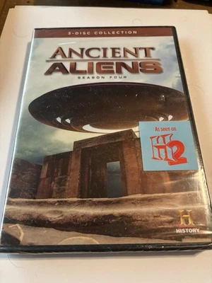 Ancient Aliens Complete Season 4 (DVD, 2012) History Channel *New & Sealed* Foto 1 de 2