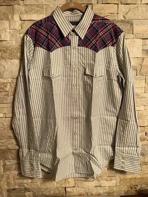 ALEXANDER MCQEEN STRIPED MEN'S  SHIRT ITALY SIZE 50 US L - Image 1 of 4