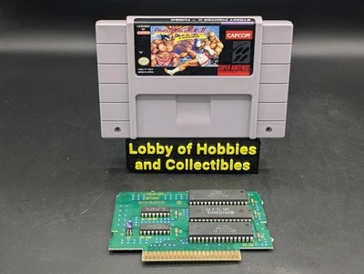 Street Fighter II Turbo ( Super Nintendo SNES ) Authentic - Near Mint StIcker - Image 1 of 4