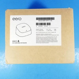 Eero 6 Box NUR mit Kabeleinsätzen Schnellstartanleitung N010001 leer kein Router EUC - Bild 1 von 6
