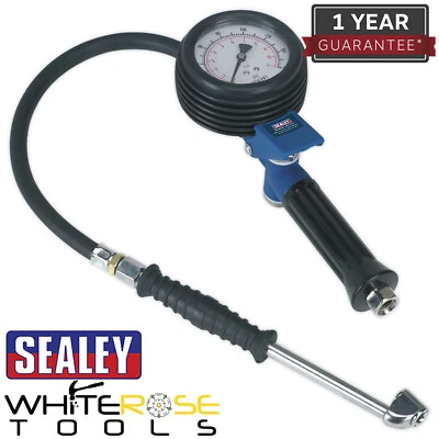 Sealey Tyre Inflator with Push-On Connector Jumbo - Image 1 of 3