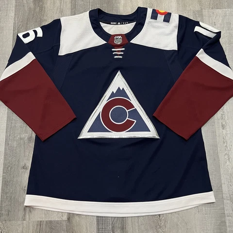 Colorado Avalanche Nikita Zadorov #16 Adidas Climalite Alternate Hockey Jersey Cover