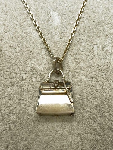HERMÈS Collana HERMES Kelly SV925 con top in argento da donna usata