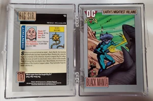 1991 Juego básico completo de tarjetas coleccionables Impel DC Comics ~ Casi nuevo/como nuevo y nuevo ~ Batman ~ Superman - Imagen 1 de 3