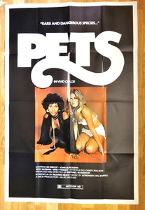 PETS  - Coming Of Age Drama - 1973 Original movie poster 27x41" - Picture 1 of 1