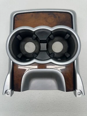 Mercedes-Benz R350 W251 2007-2013 consola central portavasos madera grano OEM Foto 1 de 4