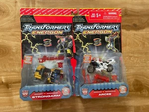 💥RARE💥 Transformers Energon 2 Pack Strongarm And Arcee - Picture 1 of 11