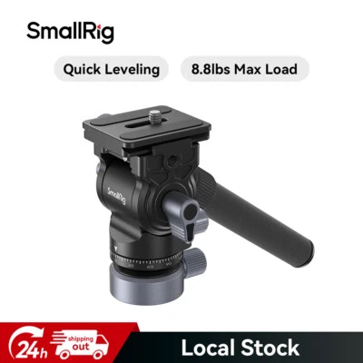 SmallRig CH20 Video Head with Leveling Base(Arca-Swiss), Telescoping Handle 4170 - Image 1 of 4