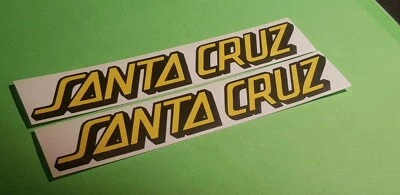2x Santa Cruz Vinile Adesivi Grafica Decalcomania per Auto Moto Finestrino - Immagine 1 di 4