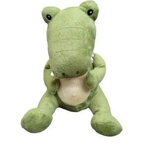 Baby Aspen Croc in Socks Lovey 10 inch Plush Crocodile Rattle Stuffed Animal Toy - Picture 1 of 9