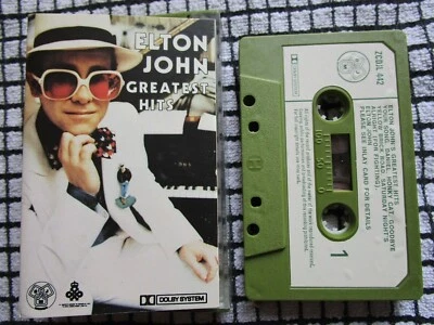 Elton John Greatest Hits DJM Records ZCDJL 442 Audio Tape Cassette Album - Image 1 of 3