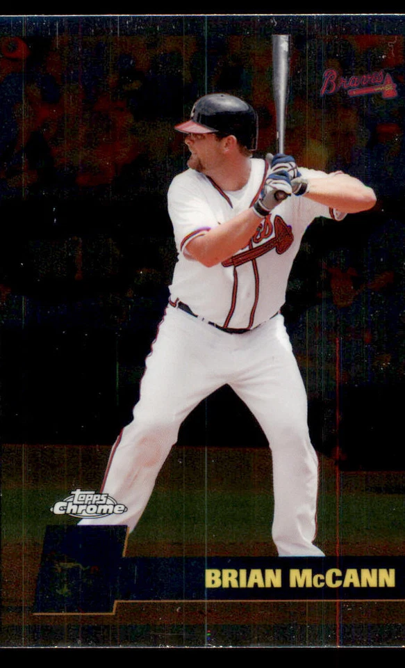 2011 Topps Chrome Vintage Chrome #VC27 Brian McCann - Image 1 of 2