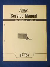 Sharp BP-100 Radio Service Manual Schematic Factory Original The Real Thing