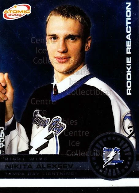2001-02 Atomic Rookie Reaction #10 Nikita Alexeev - Image 1 of 1