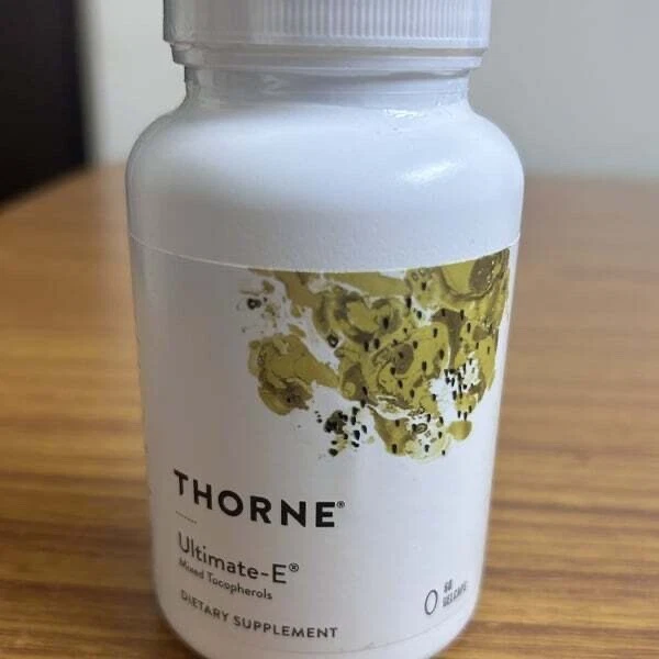 Thorne Ultimate-E Mixed Tocopherols Dietary Supplement 60 Gelcaps - Image 1 of 1