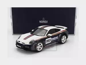 1:18 NOREV Porsche 911 992 #953 Rally Dakar Roughroads Coupe 2023 NV187240 - Foto 1 di 2