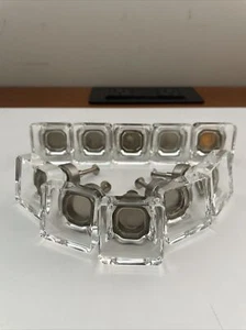Cosmas Satin Nickel & Clear Glass Square Cabinet Knobs ~ Pack Of 10 #6377SN-C - Picture 1 of 3