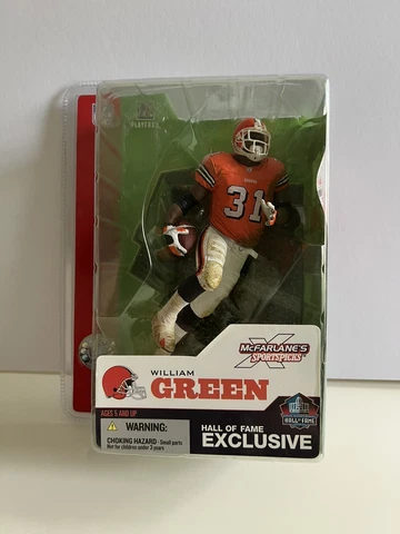 McFARLANE NFL SPORTS  2003 FOOTBALL HOF EXCLUSIVE WILLIAM GREEN CLEVELAND BROWNS Cover