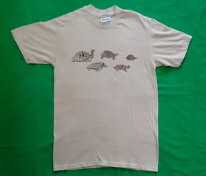 California Turtle Tortoise Club Vintage T Shirt 1980's USA Stedman Tag Cotton - Picture 1 of 5